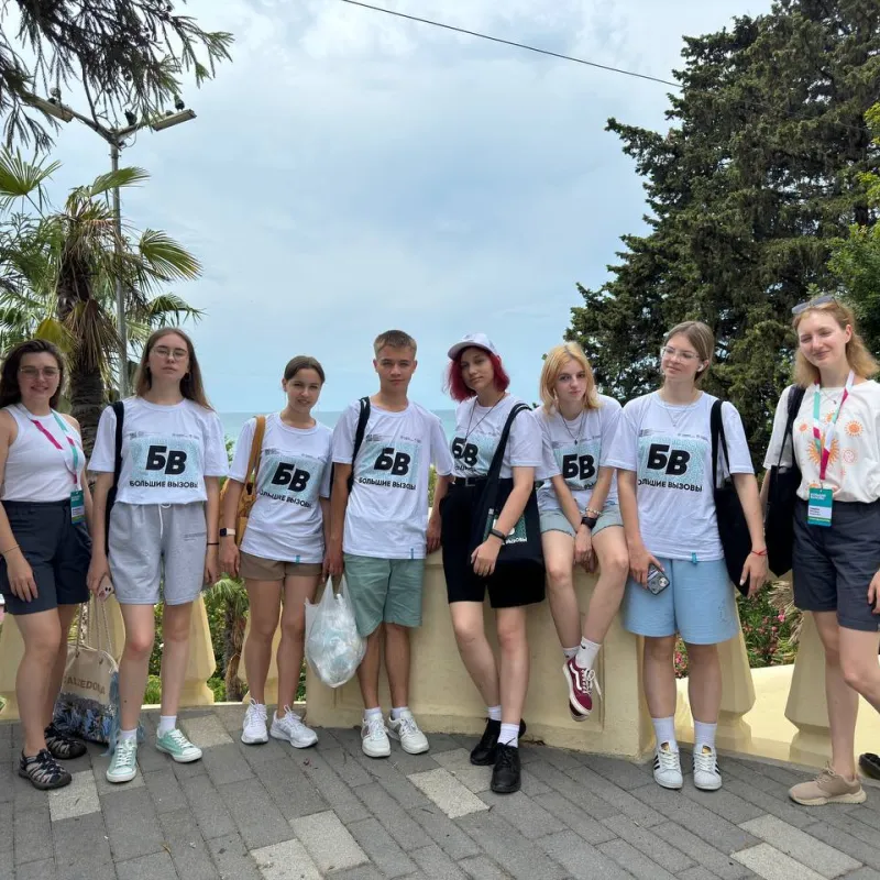 Ярослава Смирнова из лицея №8 поделилась достижениями своей команды в программе «Большие вызовы»