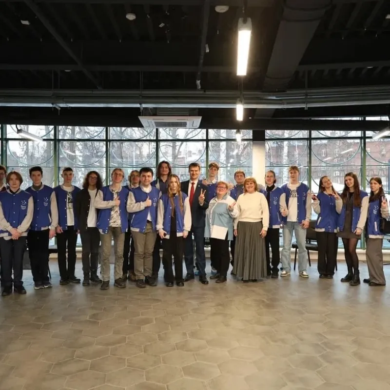 Мотивационная встреча с финалистами Всероссийской олимпиады школьников