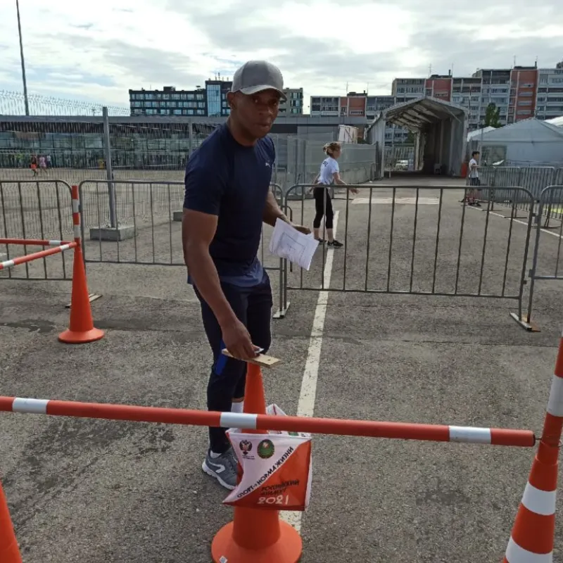 Спортивный лабиринт на площадке 